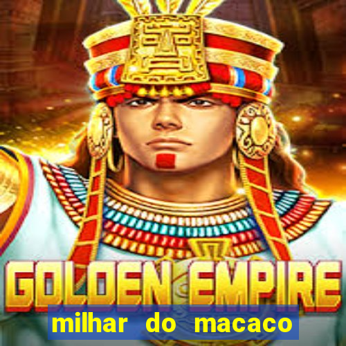 milhar do macaco que mais saem no jogo do bicho